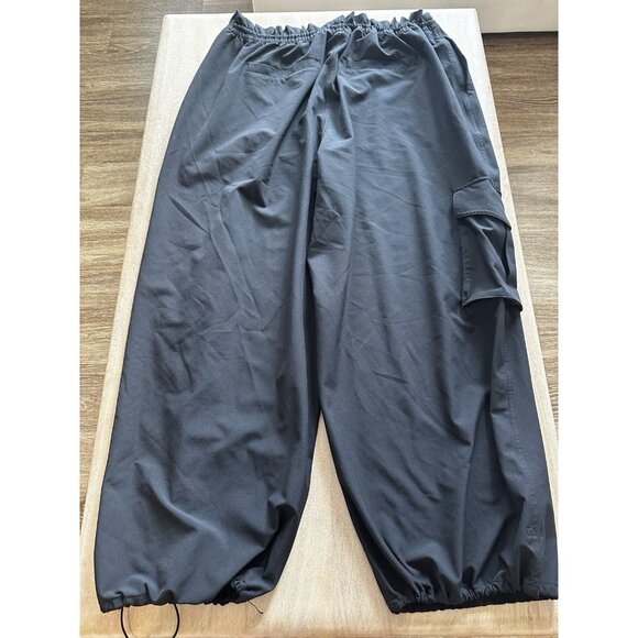 Spanx On the Move Stretch Cargo Joggers in Black Size 2X - Picture 4 of 5